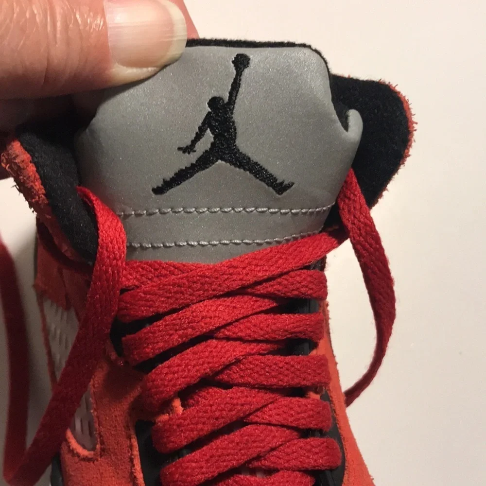 Boy’s Jordan 5 Retro Suede Sneakers
